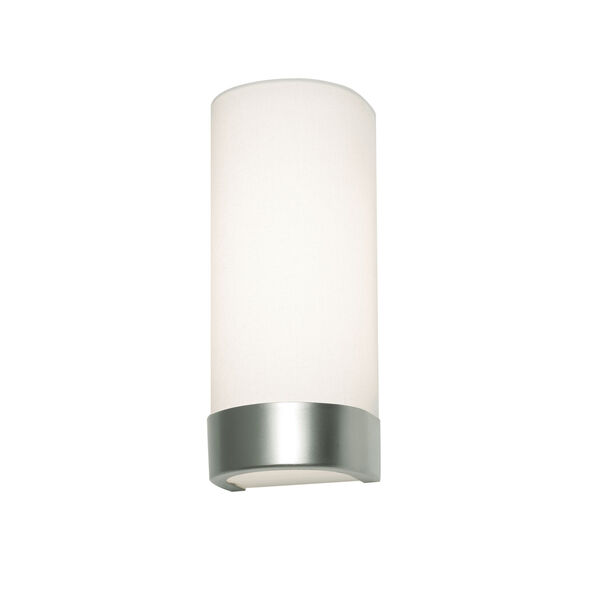 Evanston Satin Nickel Two-Light LED Outdoor Wall Sconce, image 1