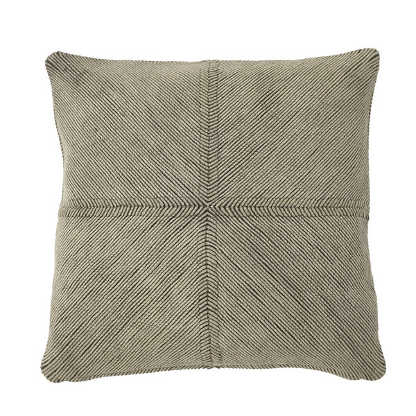 Feather Grey 20 In x 20 In. Pillow, image 1