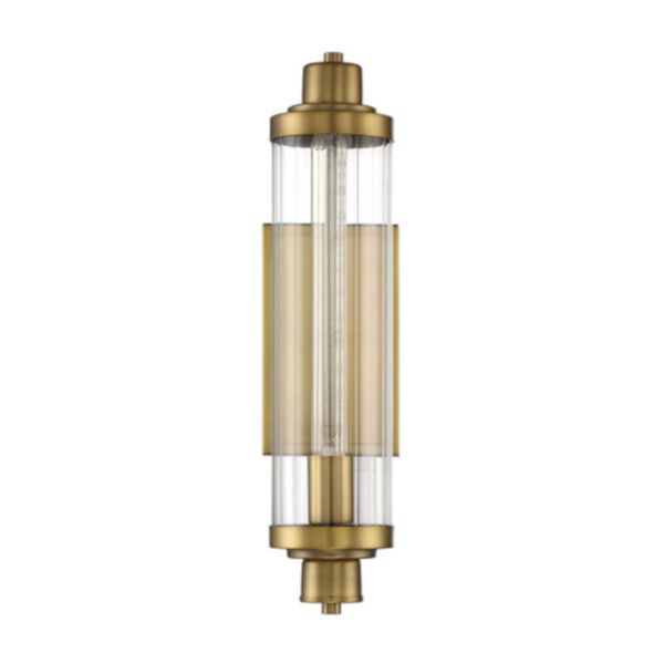 Essex Polished Brass Five-Inch One-Light Wall Sconce, image 2