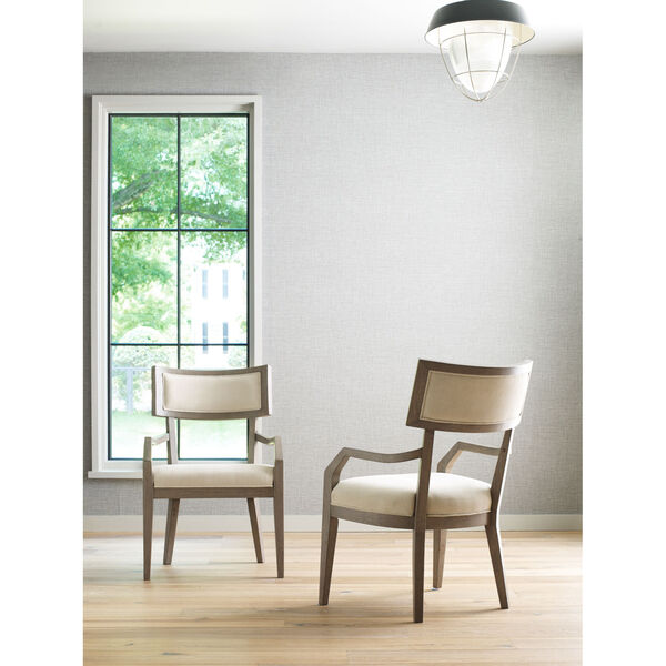 Highline by Rachael Ray Greige Klismo Arm Chair, image 4
