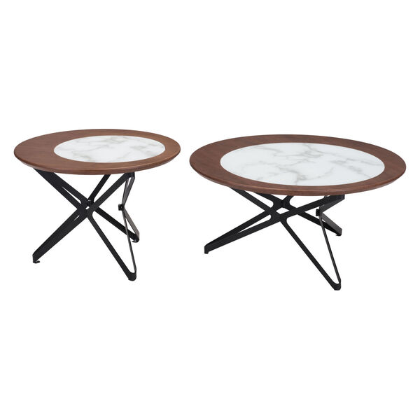 Anderson Multicolor and Black Coffee Table, Set of Two, image 1