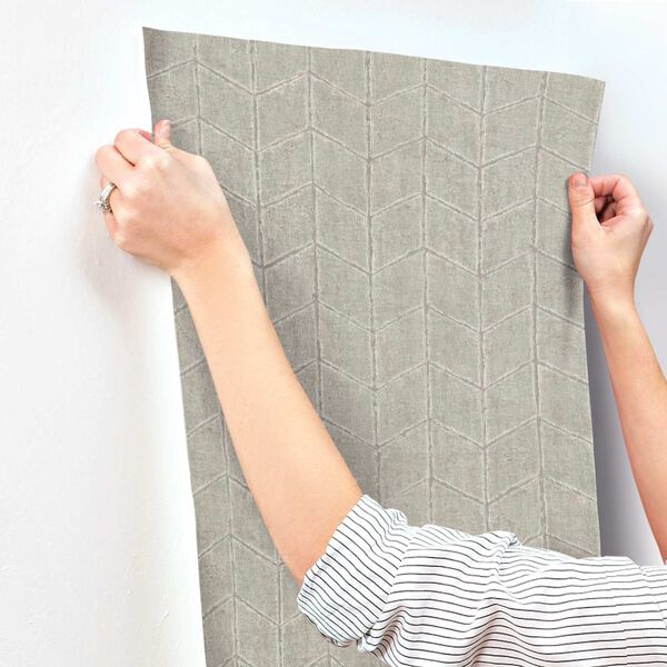 Flatiron Geometric Cement Wallpaper, image 5