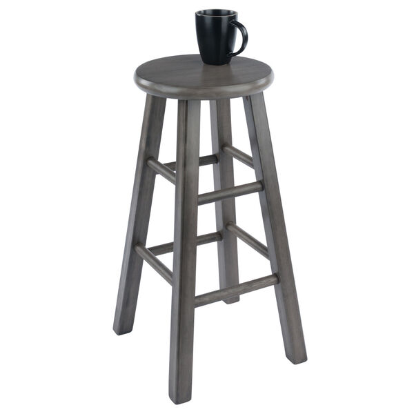 Ivy Rustic Gray Counter Stool, image 4
