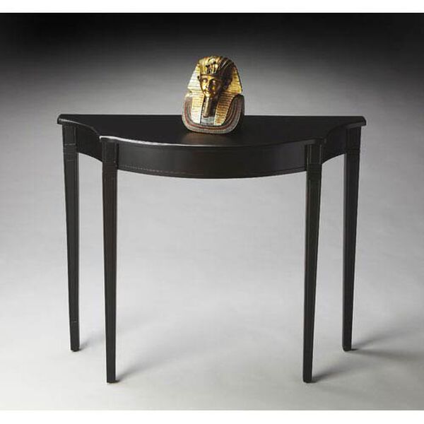Chester Black Licorice Console Table, image 2