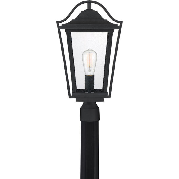 Darius Earth Black One-Light Outdoor Post Lantern, image 4