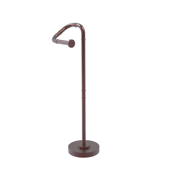 Remi Antique Copper Eight-Inch Free Standing Toilet Tissue Stand, image 1