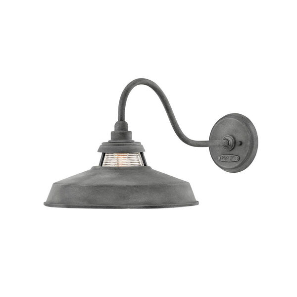 Troyer Aged Zinc One-Light Wall Mount, image 3