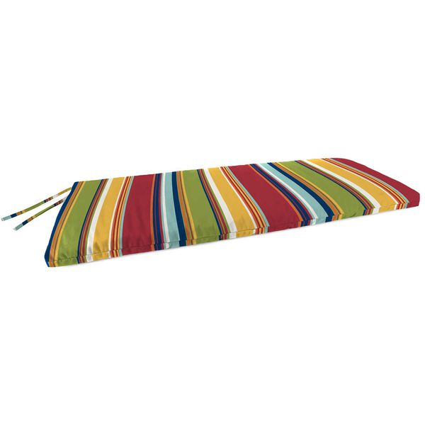 Westport Garden Multicolour 48 x 18 Inches Knife Edge Outdoor Settee Swing Bench Cushion, image 1