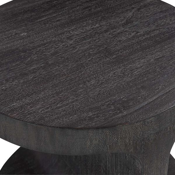 Berkely Black Hourglass Side Table, image 6