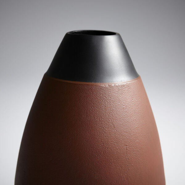 Flamed Copper Large Regent Vase, image 4