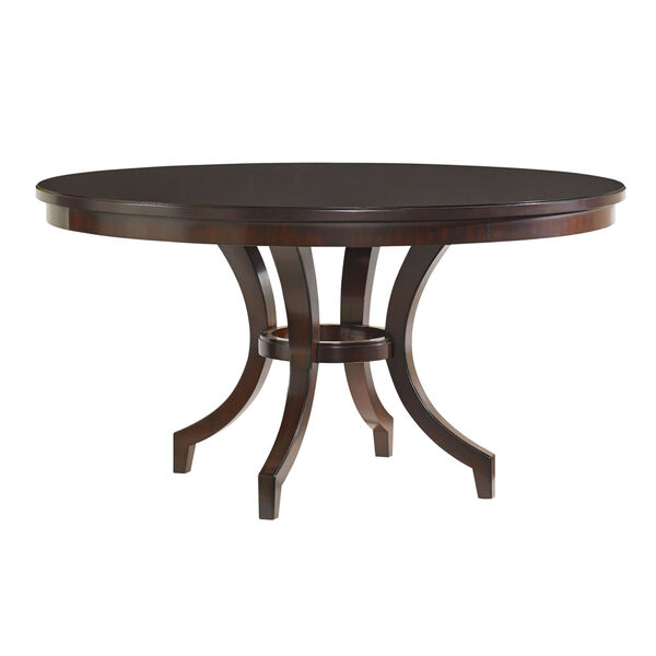 Kensington Place Brown Beverly Glen Round Dining Table, image 1