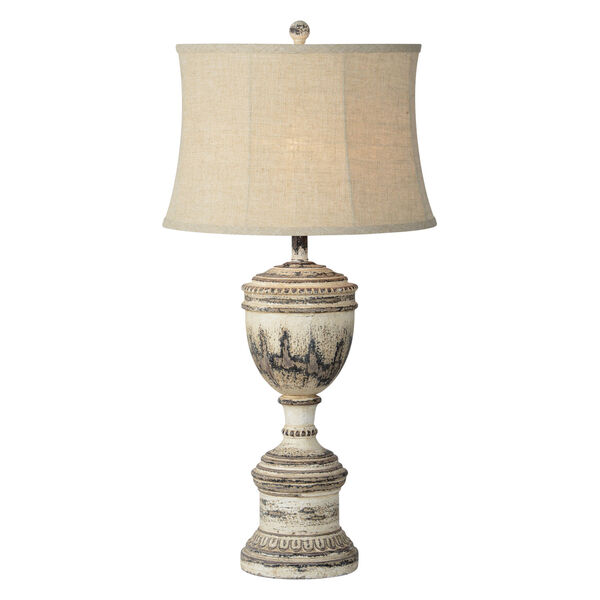 Denver Weathered Brown One-Light 34-Inch Table Lamp Set of Two, image 1