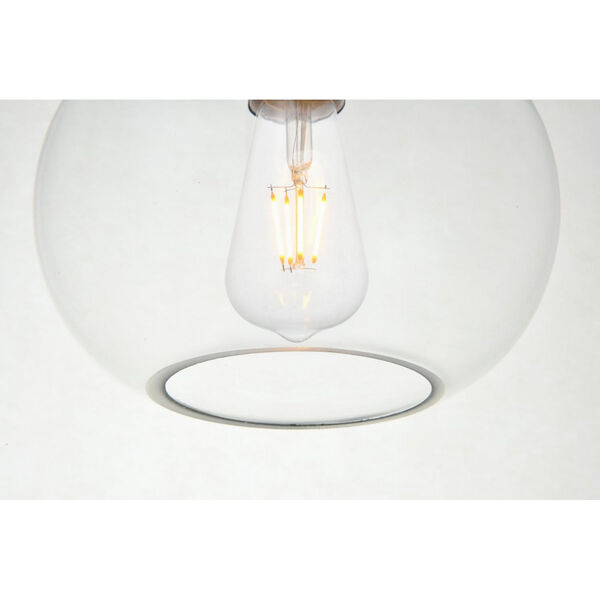 Destry Eight-Inch One-Light Plug-In Pendant, image 4