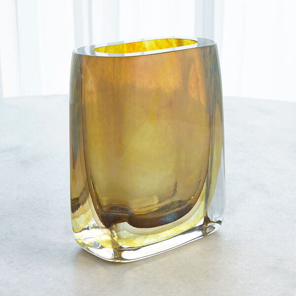 Yellow Borealis Vase, image 6