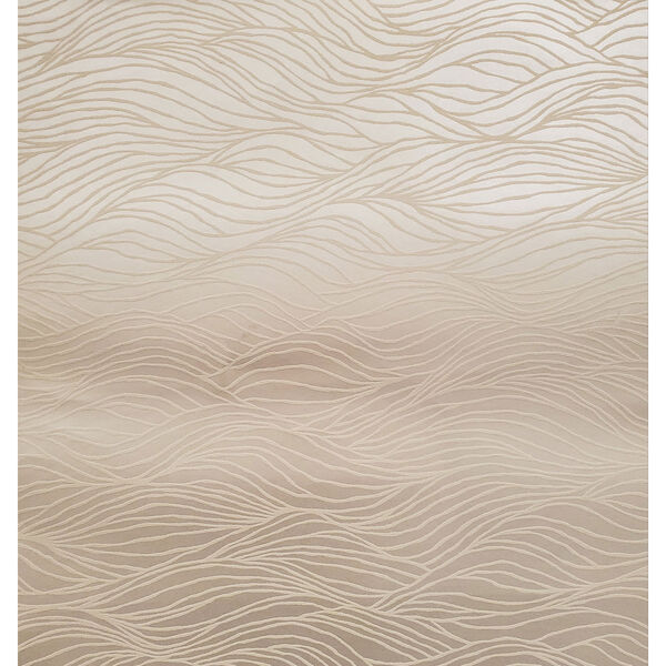 Candice Olson Botanical Dreams Tan Sand Crest Wallpaper, image 2