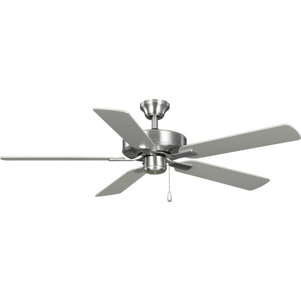 AirPro E-Star Brushed Nickel 52-Inch Five-Blade AC Motor Ceiling Fan, image 6