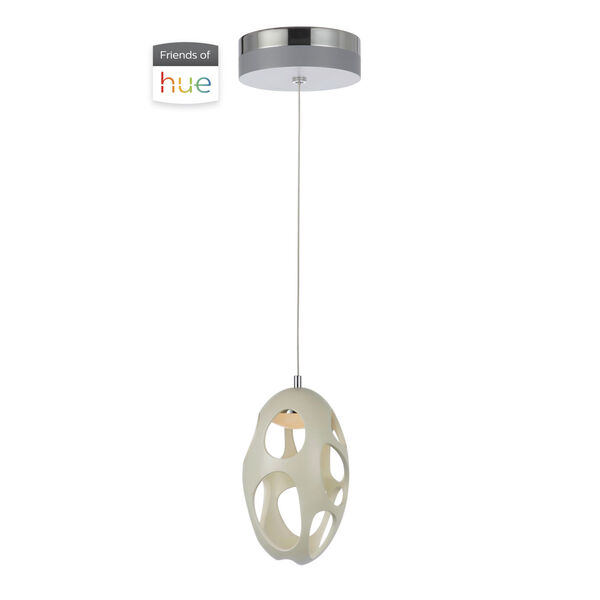 Ovale White LED Mini Pendant, image 2