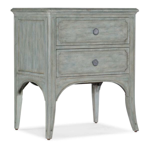 Charleston Waterscape Blue Accent Table, image 1