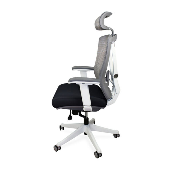 Autonomous Black and White Premium Ergonomic Office Chair, image 4