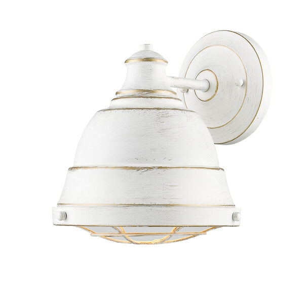 Bartlett French White One-Light Wall Sconce with French White Shade, image 3