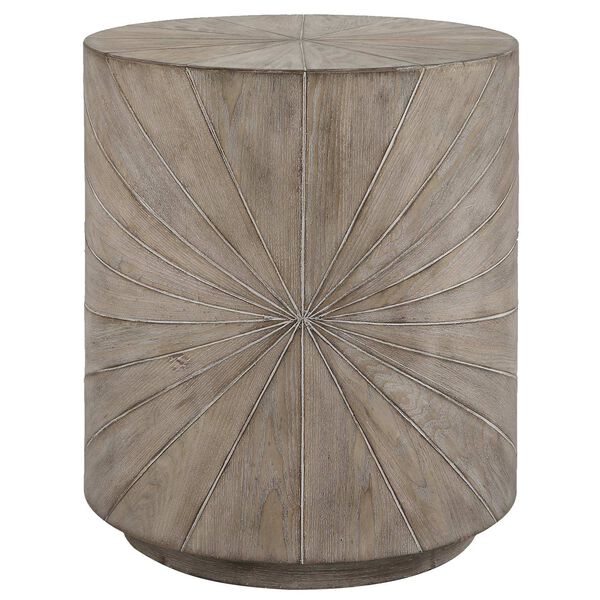 Starshine Warm Gray Wooden Side Table, image 2