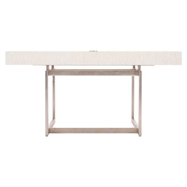 Solaria Weathered Bone and Stainless Steel Desk, image 6