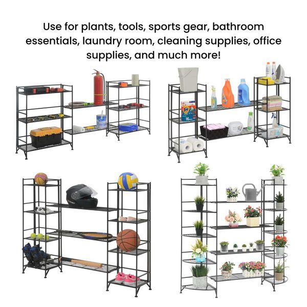 Xtra Storage Shelf Deluxe Metal Extension, Set of Two, image 3