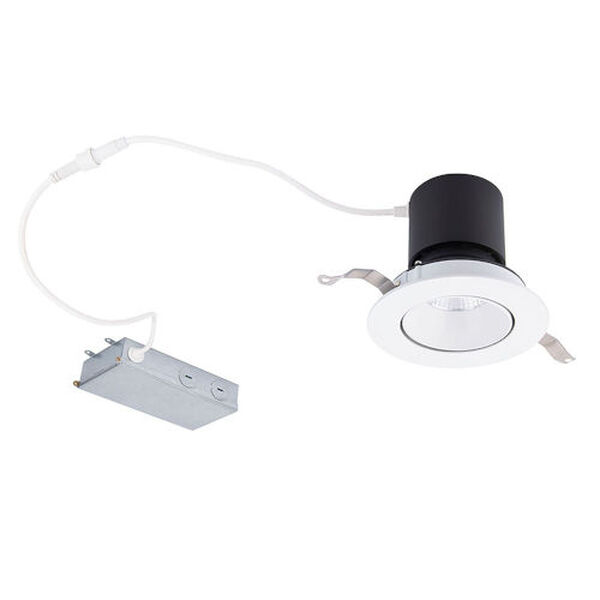 Patriot White Three-Inch 5-CCT LED Adjustable Recessed Kit, image 1