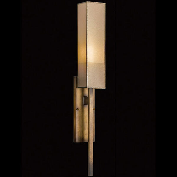 Perspectives One-Light Wall Sconce in Patinated Golden Bronze Finish, image 1