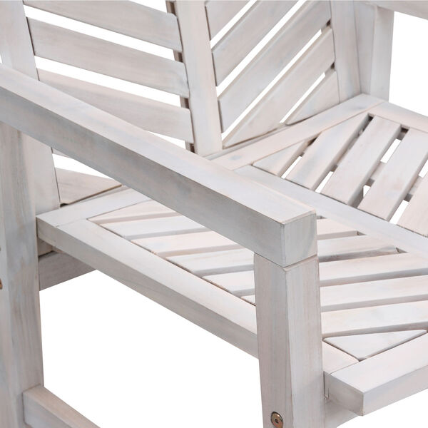Vincent White Wash Patio Chair, Set of 2, image 4