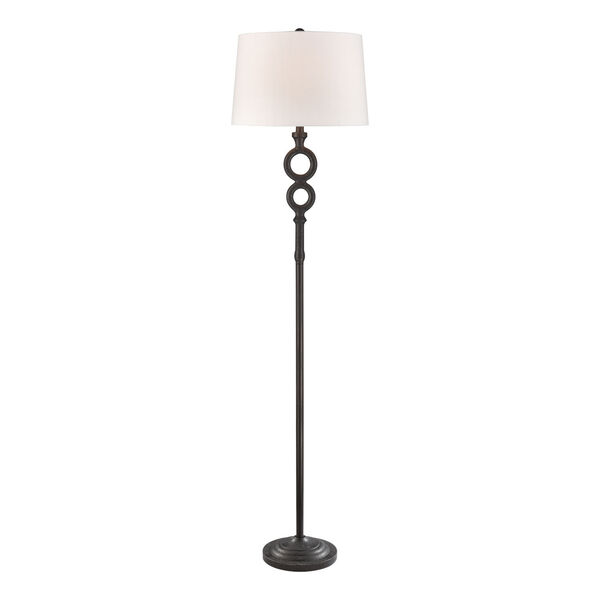 Hammered Home Bronze One-Light Floor Lamp, image 3