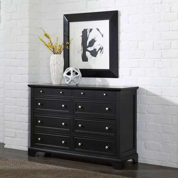 Ashford Black Eight-Drawer Dresser, image 2
