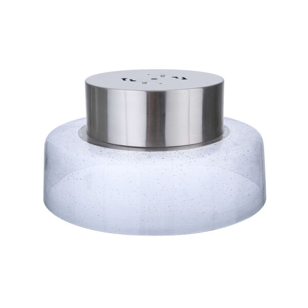 Centric Brushed Polished Nickel 11-Inch LED Flushmount, image 3