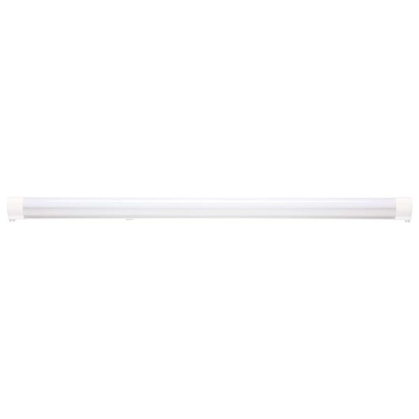 White and Gray 47-Inch LED Outdoor Flush Mount with Microwave Sensor, image 3
