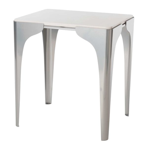 Cove Sterling Marble Top Side Table, image 1