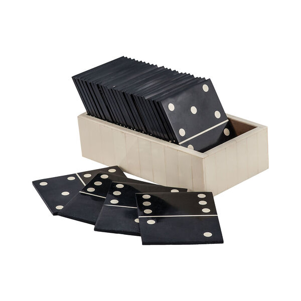 Motto Black White Domino Game, image 1