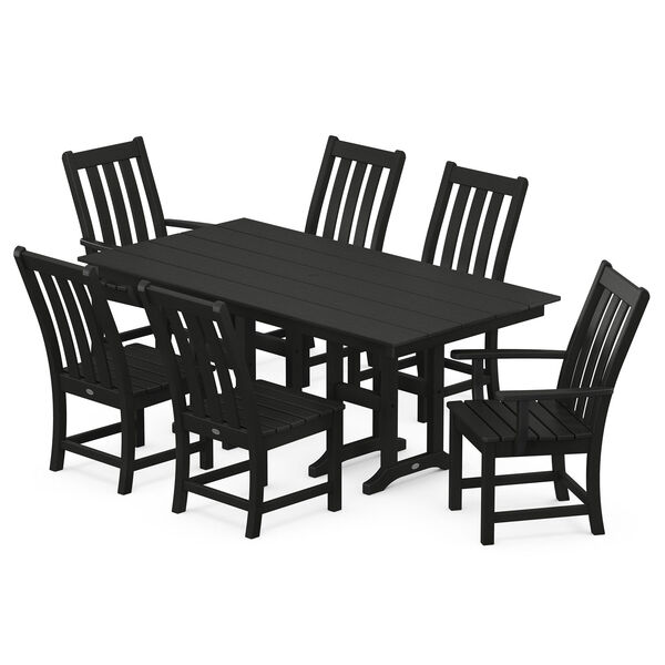 Vineyard Black Dining Set, 7-Piece, image 1