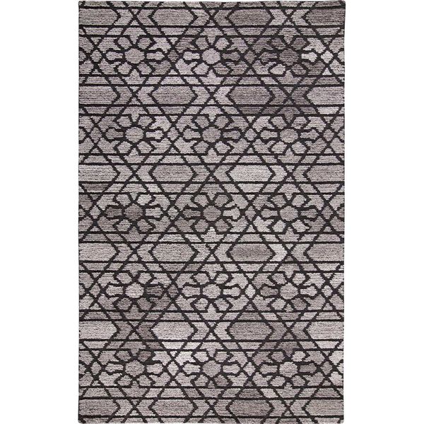 Asher Taupe Black Gray Area Rug, image 1