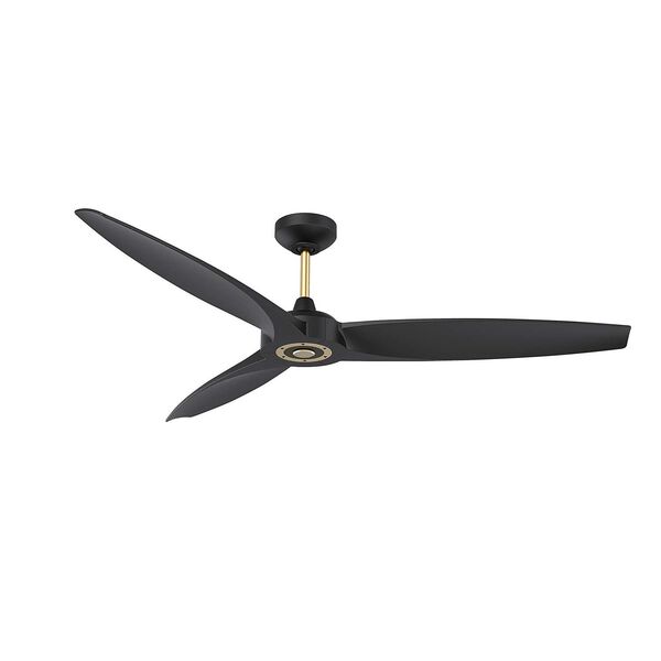 Steltra Black Oilcan Brass 56-Inch Integrated LED Ceiling Fan, image 3