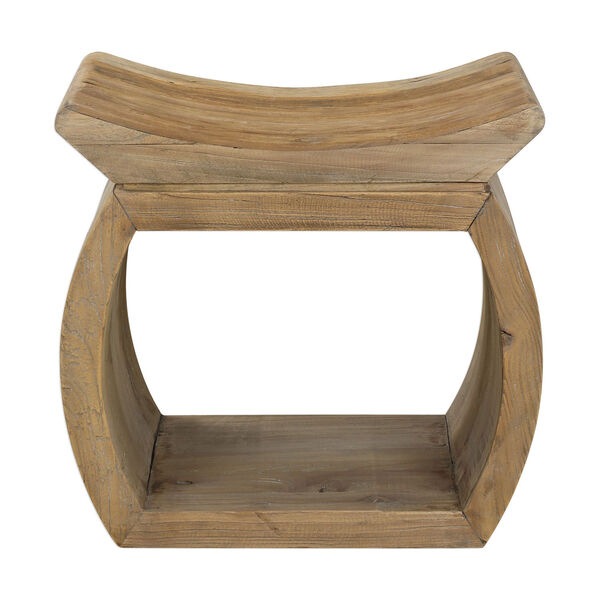Connor Elm Accent Stool, image 1