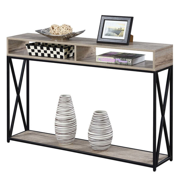 Tucson Sandstone Deluxe Two-Tier Console Table, image 3