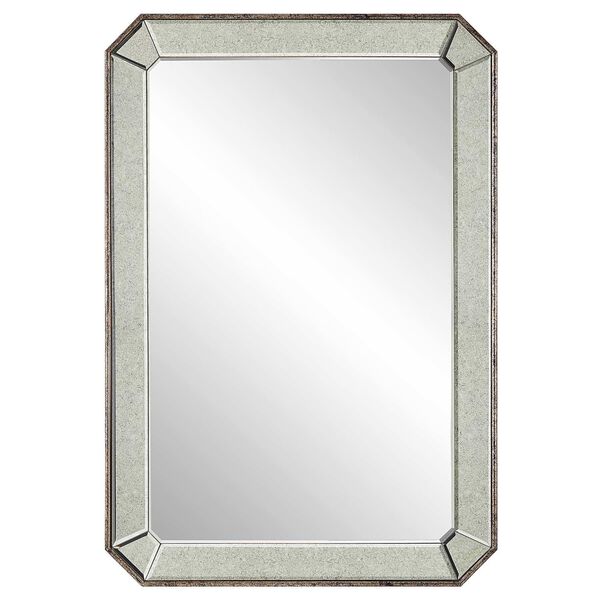Cortona Antique Silver Vanity Wall Mirror, image 2
