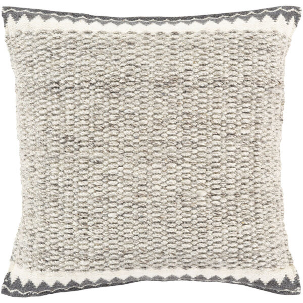 Faroe Ivory 22-Inch Pillow Cover, image 1