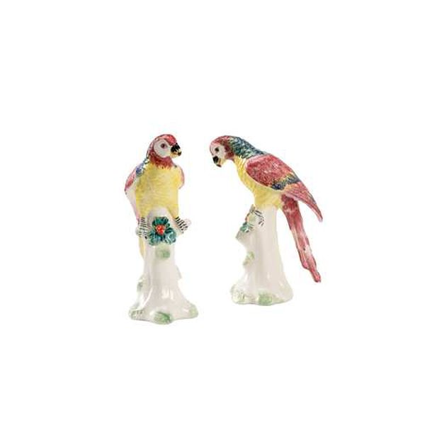 Multicolor Small Amazon Parrots, Set of 2, image 1