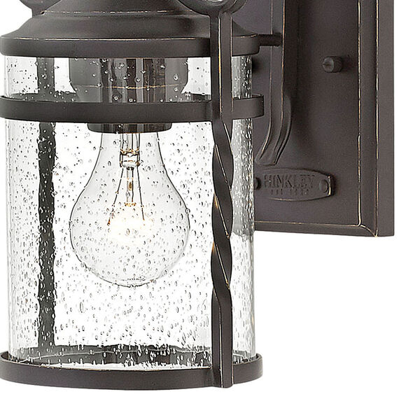 Casa Olde Black 7-Inch One-Light Outdoor Small Wall Mount, image 3