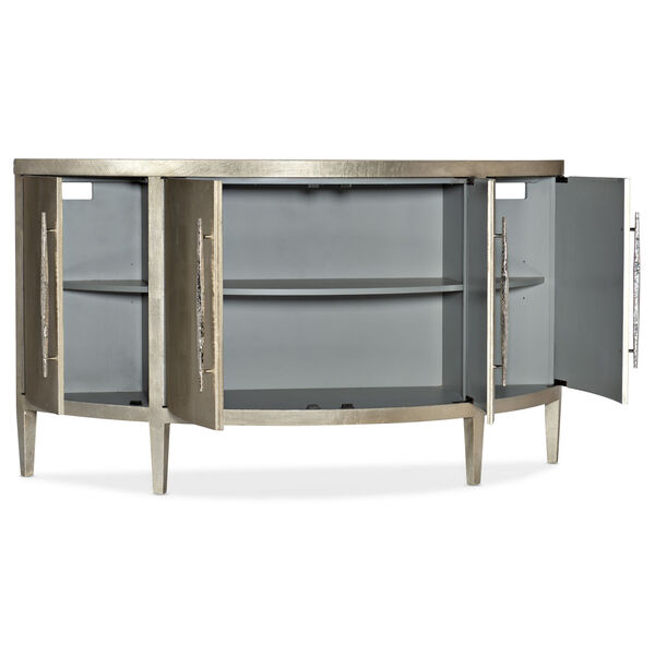 Melange Amberly Taupe and Gray Cabinet, image 2