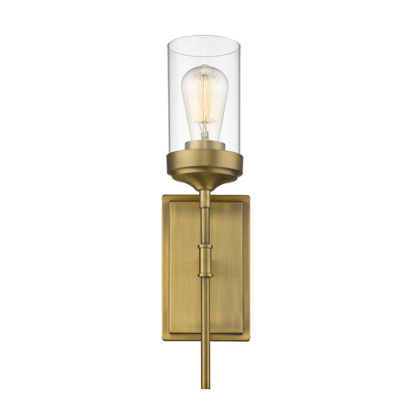 Calliope Foundry Brass One-Light Wall Sconce, image 2
