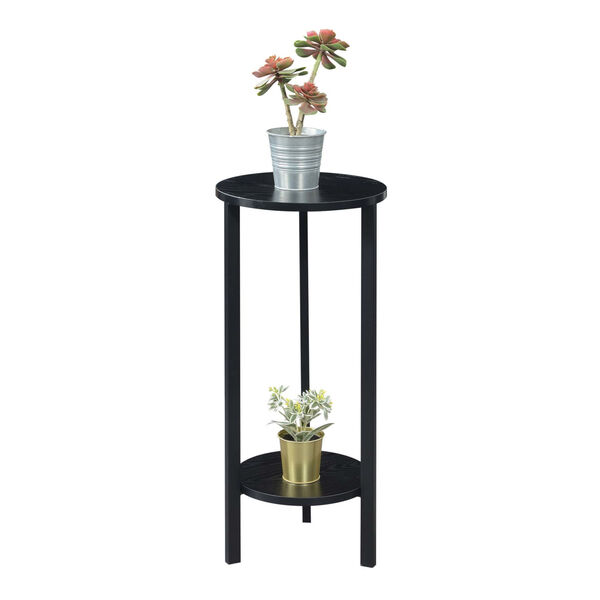 Graystone Black 32-Inch Plant Stand, image 3