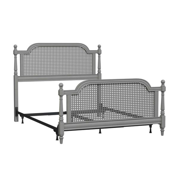 Melanie French Gray Queen Bed, image 8