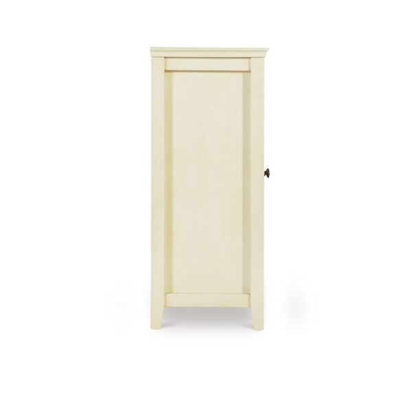 Sheridan Antique White Double Door Cabinet, image 4